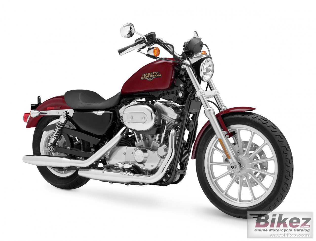 Big Harley-Davidson xl 883l sportster 883 low picture and wallpaper from Bikez.com